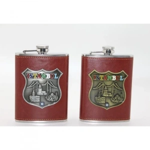 Paslanmaz Çelik İstanbul Yöresel Matara Model 2