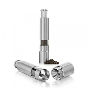 Paslanmaz Çelik Otomatik Basmalı Baharat Öğütücü