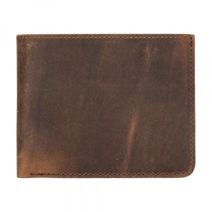 Paul Deri Cüzdan Ve Kartlık, 12 Adet Kart Bölmeli, Antik Kahve