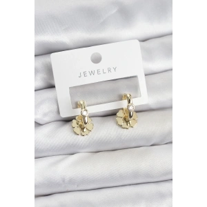 Pirinç Gold Renk Kadın Göçmen Küpe