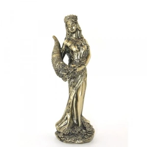 Polyester Bereket Tanrıçası Fortuna Figürü Model 3