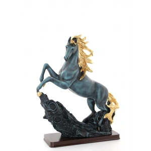 Polyester Şahlanmış At Figürü  Alk1628