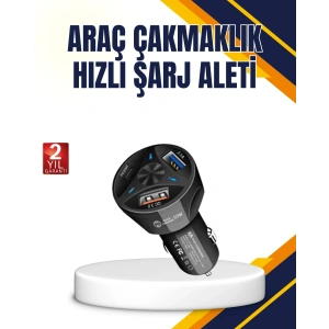 Polygold Quick Charger 55W Araç Şarj Cihazı PD USB C Destekli