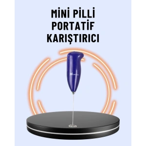 Portatif Kahve Köpürtücü – Latte, Cappuccino, Milkshake ve Puding Yapıcı