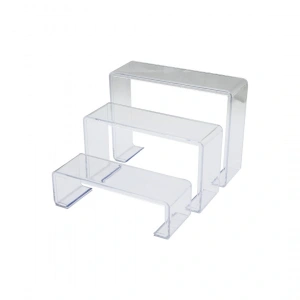 POŞETLİ 3 BOY MERDİVEN TEŞHİR AYAK YÜKSEKLİK: 6-11.5-16.5CM DERiNLİK: 6.5CM EN: 19.5-20.5-21.5CM (5047)