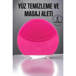 Profesyonel Yüz Temizleme Masaj Aleti Su Geçirmez, Kablosuz Şarj Özellikli Kolay Temizlenebilir