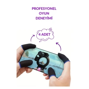 Pubg Parmaklık Eldiveni Keskin Kontrol ve Konfor Oyun Performansı Arttırır Dayanıklı Oyuncu Tercihi