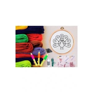 Punch Seti Nakış Seti Kasnaklı Kendin Yap Seti Seri 13