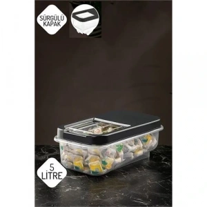 Reagan Tablet ve Deterjan Saklama Kutusu 5 lt ANTRASİT