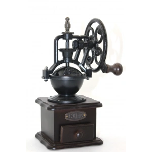 Retro Ahşap Kahve Değirmeni