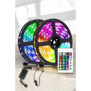 RGB Işıklı 10Metre Şerit Led Kumandalı Yeni Nesil
