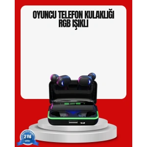 RGB Oyuncu Bluetooth Kulaklık Düşük Gecikmeli Kablosuz 5.1