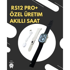RS12 PRO+ 2025 Serisi Garantili Özel Üretim Akıllı Saat – AMOLED Ekran, GPS, 2GB Hafıza, Sesli Görüşme, Uzun Şarj Süresi