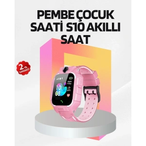 S10 Çocuk Akıllı Saati Konum Geçmişi ve Alarm Fonksiyonlu