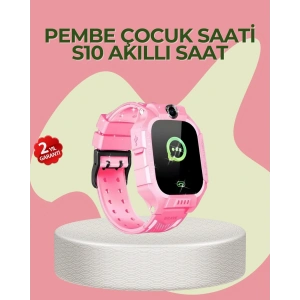 S10 Çocuk Takip Saati Güvenli Alan Uyarısı ve Sesli Mesaj