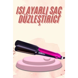Saç Düzleştirici Seramik Kaplama Yüksek Isı Ayarlı Profesyonel 4 Kademeli 220 Decere