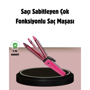 Saç Şekillendirici Maşa ve Düzleştirici 2’si 1 Arada