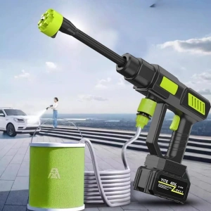 Şarjlı Kablosuz Yüksek Basınçlı Oto Yıkama Makinesi