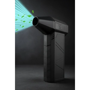 Şarjlı Mini Turbo Jet Şiddetli Fan Vantilatör Yüksek Hızlı Fanı Güçlü Hava Üfleyici Araç Süpürgesi