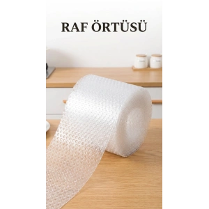 Şeffaf Kaydırmaz PVC Dolap İçi Raf Örtüsü 45x300 cm