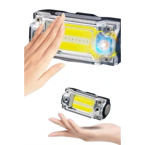 Sensörlü Kamp Lambası Ayarlanabilir Kafa Lambası Kafa Bantlı