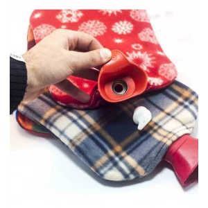 Sıcak Su Torbası 2 Litre Polar Kılıflı Termofor (5047)