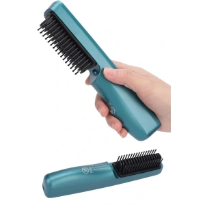 Sıkı Dişli Fön Tarak İyon Özelliği Saç Düzleştirici Tarak