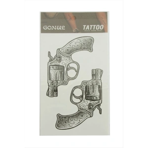 Silah Tattoo Dövme Sticker