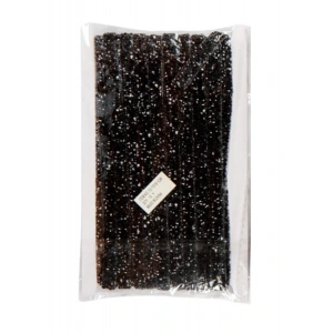 Silikon Yapışkanlı Taş Siyah 1 Metre 2 cm 10 Metre