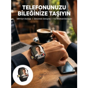 SIM Kartlı GPS Destekli Akıllı Saat Sesli Görüşmeli Yeni Nesil