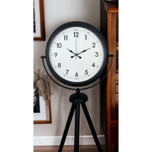 Siyah Standart Tripod Ayaklı Saat