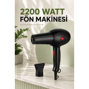 Soğuk ve Sıcak Üfleme Özellikli AC Motorlu Saç Kurutma Makinesi