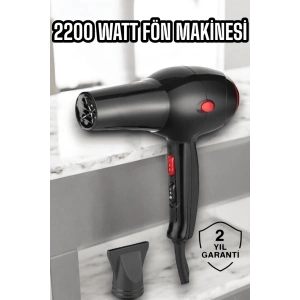 Soğuk ve Sıcak Üfleme Özellikli AC Motorlu Saç Kurutma Makinesi