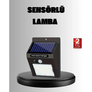 Solar LED Bahçe Aydınlatma – Hareket Sensörlü, Güneş Paneliyle Şarj Olan, IP65 Dayanıklı