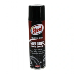 STEEL ST-1304 SIVI GRES SPREY 200ML YAĞLAR - KORUR - ISIYA DAYANIKLI (5047)
