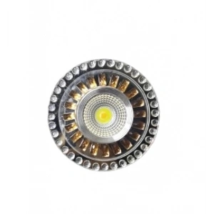 SUNLED 8005 Cam Spot Kasası 5W Beyaz Işık Led Çerçeveli Günışığı - Priz ve Anahtar İçin Uyumlu Çerçeve