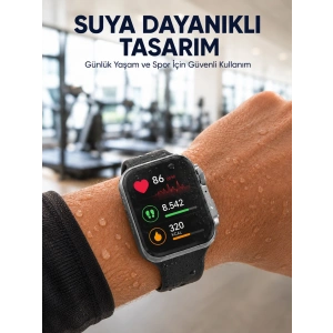 Suya Dayanıklı Akıllı Saat Günlük ve Sportif Kullanıma Uygun Yeni Nesil