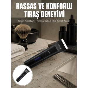 Suya Dayanıklı Tıraş Makinesi – Hassas Paslanmaz Çelik ve Titanyum  Yeni Nesil