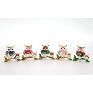 Swarovski 2li Baykuş Model 2