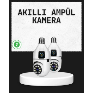 Tak Çalıştır Ampul Kamera – Full HD 1080P Kablosuz Güvenlik Çözümü