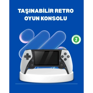 Taşınabilir 4.3” Ekranlı Retro Oyun Cihazı