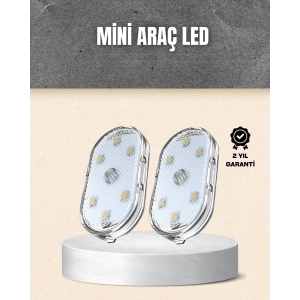 Taşınabilir Manyetik Mini LED Lamba 7 Renk Seçenekli