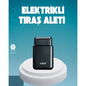 Taşınabilir Mini Elektrikli Tıraş Makinesi | Sessiz ve Güçlü Motor