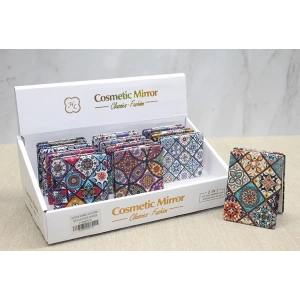 Taşlı El Aynası Dikdörtgen İnce Alk3746