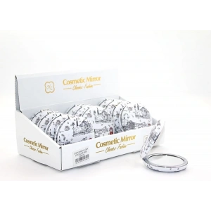 Taşlı İstanbul Tasarımı El Aynası Kalın Model 7