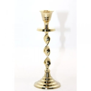 Tekli Pirinç Şamdan Model 2