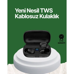 Telefon Şarj Destekli 1800 mAh A10s TWS Kablosuz Kulak İçi Kulaklık