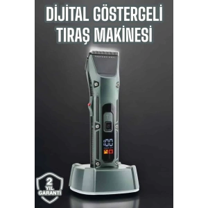 Tıraş Makinesi Uzun Pil Ömrü Şarjlı Günlük Tıraş Makinesi