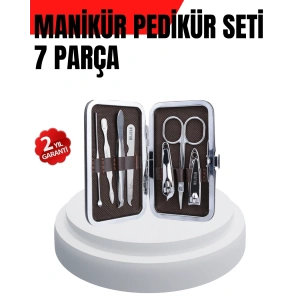 Tırnak ve Kaş Bakımına Özel Paslanmaz Çelik Set