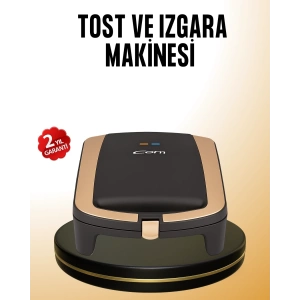 Tost Makinesi Hızlı Pişirme Teknolojisi 1500 Watt
